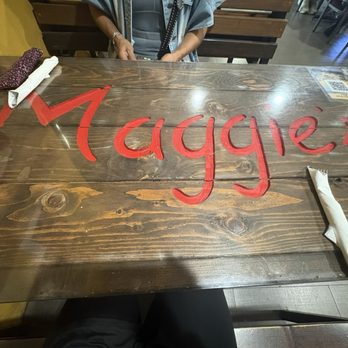 Maggie's Cafe - The carved table - Breakfast & Brunch Near Me - San Diego, California Maggie's Cafe - The carved table - Breakfast & Brunch Near Me - San Diego, California