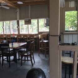 Caribbean Creole Cafe - Outside eating area.