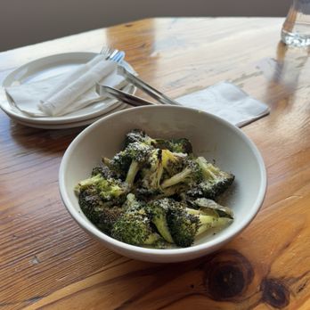 Michigan & Trumbull - Charred Broccolini - Pizza Near Me - Detroit, Michigan Michigan & Trumbull - Charred Broccolini - Pizza Near Me - Detroit, Michigan