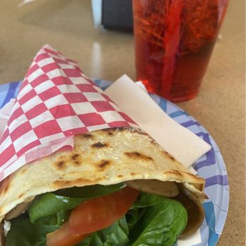 North Pole Crepery - Greek Gyro with Spinach - Creperies Near Me - North Pole, Alaska North Pole Crepery - Greek Gyro with Spinach - Creperies Near Me - North Pole, Alaska