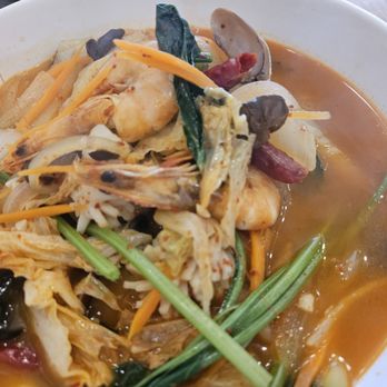K-Noodle - Spicy Seafood Noodle Soup - Korean Near Me - Burlingame, California K-Noodle - Spicy Seafood Noodle Soup - Korean Near Me - Burlingame, California