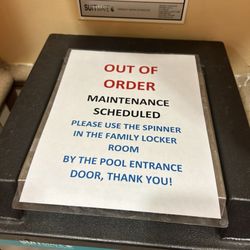 The Health & Fitness Center at Washtenaw Community College - Broken amenities