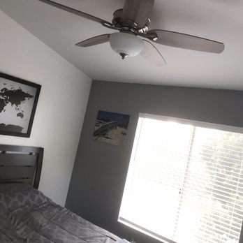 Let There Be Light Electric - Vaulted ceiling fan installment. - Electricians Near Me - Oceanside, California