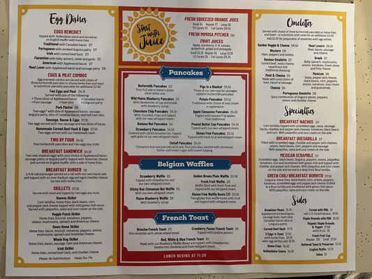 Menu photo 2 The Pancake Man South Yarmouth, MA Menu photo 2 The Pancake Man South Yarmouth, MA