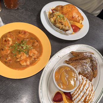Flavor Table - Shrimp & Grits 10/10 Jambalaya Omelet 10/10 Peach cobbler French toast 7/8 out of 10 - Cajun/Creole Near Me - Los Angeles, California Flavor Table - Shrimp & Grits 10/10 Jambalaya Omelet 10/10 Peach cobbler French toast 7/8 out of 10 - Cajun/Creole Near Me - Los Angeles, California
