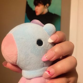 M2 Nail Lounge - Swirls and lil hearts  for Hobiuary - Nail Salons Near Me - Alhambra , California