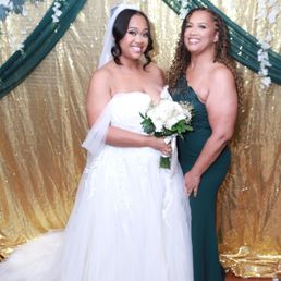 The straps fell apart before we walked down the aisle The straps fell apart before we walked down the aisle