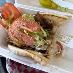 Time Out Deli on Broadway - Gyro in Pita Sandwich