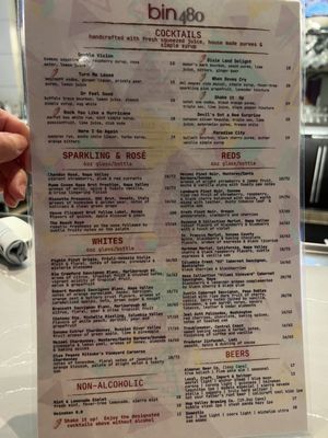 Menu photo 2 Bin 480 San Francisco, CA Menu photo 2 Bin 480 San Francisco, CA