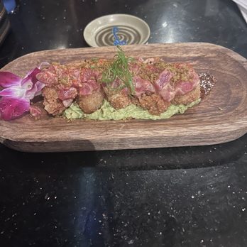 Tang's Sushi - Spicy tuna over crispy rice - Sushi Bars Near Me - Roseville, California Tang's Sushi - Spicy tuna over crispy rice - Sushi Bars Near Me - Roseville, California