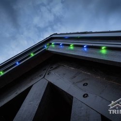 Trimlight of Magic valley - This is a description of what the channel looks like when installed on your home. The lights are no bigger than your pinky finger.