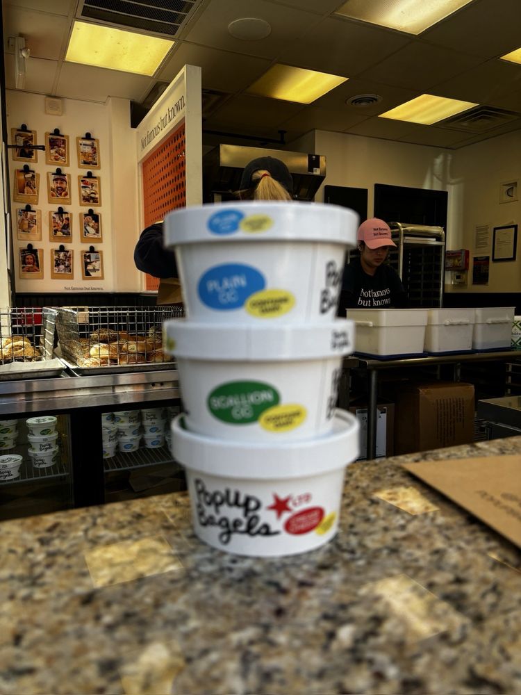 Food from PopUp Bagels