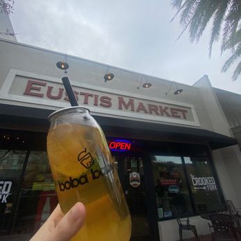 Boba Baby - Lychee Jasmine Tea with Lychee Popping Pearls - Bubble Tea Near Me - Eustis, Florida