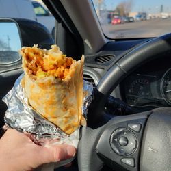 Taqueria Los Dos Plebes - Today's california burrito is massive and delicious!