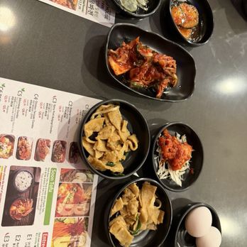 BCD Tofu House - Starter Dishes/ Banchan - Korean Near Me - Los Angeles, California