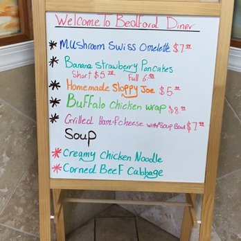 Bedford Diner - This days specials - Diners Near Me - Temperance, Michigan