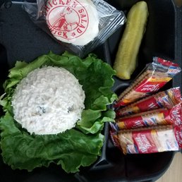 The chicken salad was PERFECT!