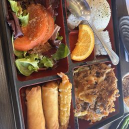 Spicy beef bento box Spicy beef bento box