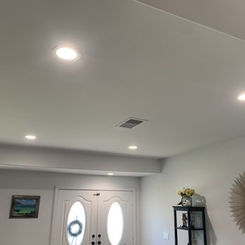 Havican Custom Electric - More recessed lighting in the living room. - Electricians Near Me