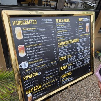 Better Buzz Coffee Mission Beach - Menu - Coffee & Tea Near Me - San Diego, California