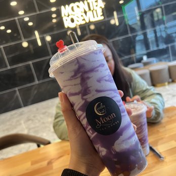 Moon Tea House - The best taro boba for me. So addicting! - Coffee & Tea Near Me - Roseville, California Moon Tea House - The best taro boba for me. So addicting! - Coffee & Tea Near Me - Roseville, California