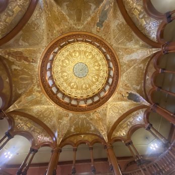 Flagler College - The mural on the ceiling of the lobby - Colleges & Universities Near Me - Saint Augustine, Florida