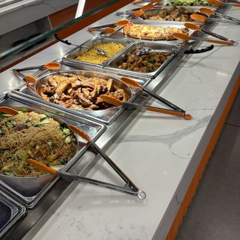 K-City BBQ - Hot bar (stir-fried noodles, ribs, mac & cheese, pizza) - Hot Pot Near Me - Levittown, New York K-City BBQ - Hot bar (stir-fried noodles, ribs, mac & cheese, pizza) - Hot Pot Near Me - Levittown, New York