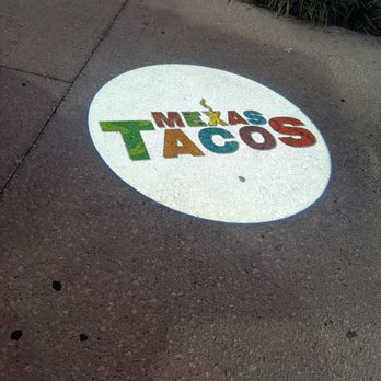 Mexas Tacos - Projected signage outside - Tacos Near Me - Orlando, Florida Mexas Tacos - Projected signage outside - Tacos Near Me - Orlando, Florida