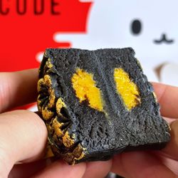 Chatime - Bake Code - Black Sesame w/ charcoal & salted egg