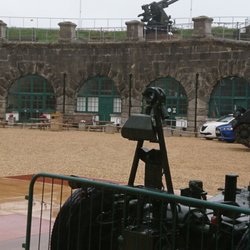 Nothe Fort - Nothe Fort Flak Aussen.