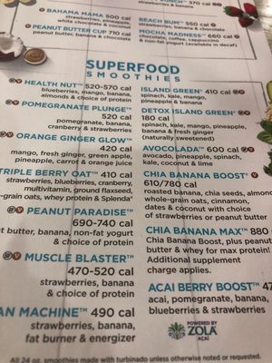 Menu photo 2 Tropical Smoothie Cafe North Little Rock, AR