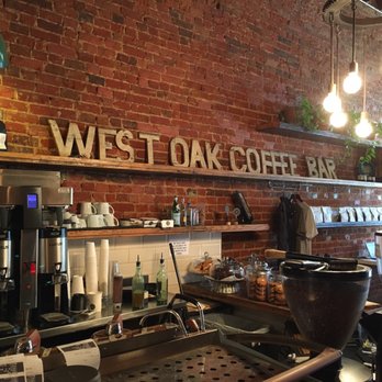 West Oak Coffee Bar - Inside of coffee shop - Coffee & Tea Near Me - Denton, Texas