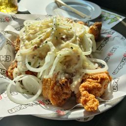 Snow onion chicken (half) Snow onion chicken (half)