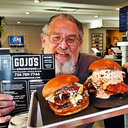 Gojo’s Grubhouse - Triple Zip Cheeseburger n Double Spicy Chicken sandwich Love