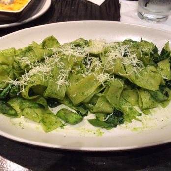 Not Your Average Joe's - Waltham - Pesto Pappardelle (veggie version, no chicken). Delicious and filling, didn't leave me feeling stuffed. - New American Near Me - Waltham, Massachusetts