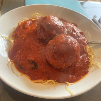 La Cucina Della Nonna - Meatballs over angel hair pasta - Pizza Near Me - Jamestown, New York La Cucina Della Nonna - Meatballs over angel hair pasta - Pizza Near Me - Jamestown, New York