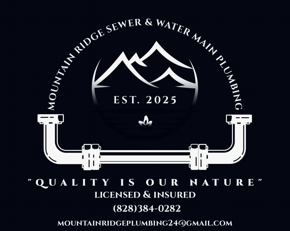 Slide of Mountain Ridge Sewer & Water Main Plumbing