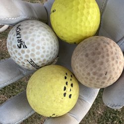 Next Level Grill - Inexcusable excuse for range balls. I paid $12.