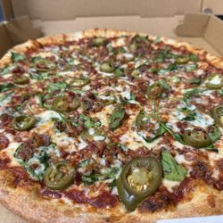 Vennari's Pizza & Subs - Spinach bacon jalapeno