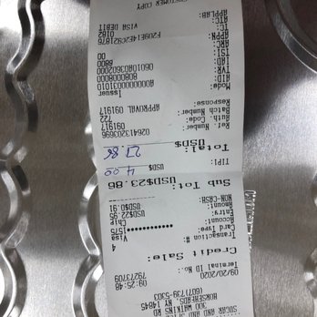 Sugar & Spice Restaurant - a receipt for a restaurant - New American Near Me - Horseheads, New York Sugar & Spice Restaurant - a receipt for a restaurant - New American Near Me - Horseheads, New York