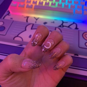 Kim's Nails - Gel extensions, total + 20%ish tip was $100 - Nail Salons Near Me - Los Angeles, California