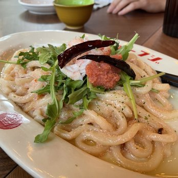New Fuji - Snow crab mentaikko udon - Japanese Near Me - Vancouver, British Columbia New Fuji - Snow crab mentaikko udon - Japanese Near Me - Vancouver, British Columbia