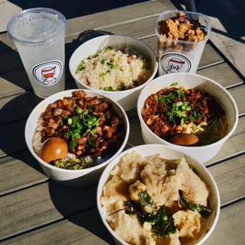 Jojo's Kitchen: Taiwan Eats - Jojo's House Fried Rice, Braised Pork Belly over Rice, Dan Dan Noodle, Popcorn Fish Rice; IG: @courtneyy_fiteats - Taiwanese Near Me - Rancho Cucamonga, California Jojo's Kitchen: Taiwan Eats - Jojo's House Fried Rice, Braised Pork Belly over Rice, Dan Dan Noodle, Popcorn Fish Rice; IG: @courtneyy_fiteats - Taiwanese Near Me - Rancho Cucamonga, California