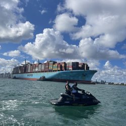Miami Water Life Tours - The Maersk famous for its Import of Goods"