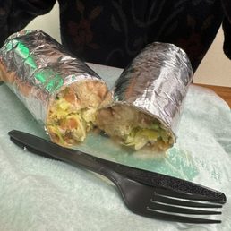 Veggie burrito