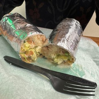 La Carreta Taqueria - Veggie burrito - Mexican Near Me - San Leandro, California
