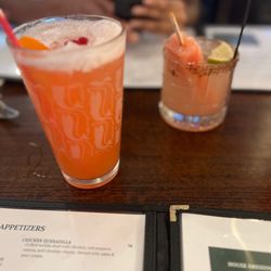 Wellington Pub - Spicy watermelon margarita poptail and Tito's tropical