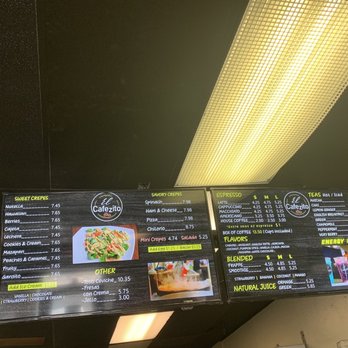 El Cafezito - Menu - Creperies Near Me - Phoenix, Arizona