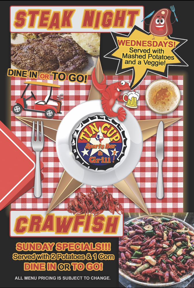 TIN CUP SPORTS BAR & GRILL Updated October 2024 14 Reviews 24501