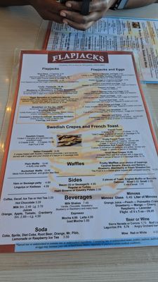 Menu photo 1 Flapjacks Sacramento, CA